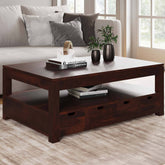 ONIJA  Rosewood ( Sheesham ) Solid Wood Coffee Table  (Pre-assembled)